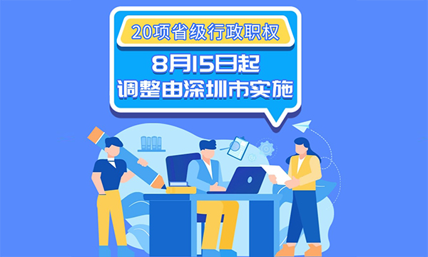 一图读懂世界杯投注关于将一批省级行政职权调整由深圳市实施的决定