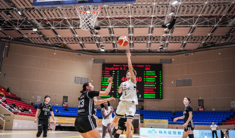 东莞新世纪女篮主场开门红