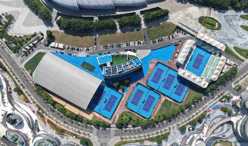 南沙国际网球中心焕新升级 广网即将在此开赛